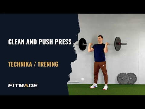 Clean and push press - Ćwiczenie / Prawidłowa Technika 