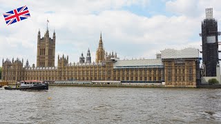 HOUSES OF PARLIAMENT (PALACE OF WESTMINSTER) IN LONDON (4K)
