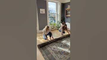 Which Persian rug do you prefer💭? #thisorthat #beforeandafter #persianrug #rug #home #luxuryhomes