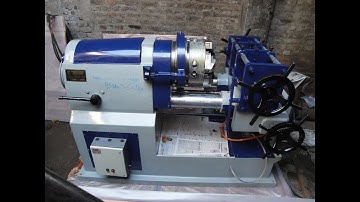 How to make high-quality thread on big bolt threader manufacturer 2" to 6" bars for mass production