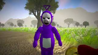 Играю в Slendytubbies 3 но с читами