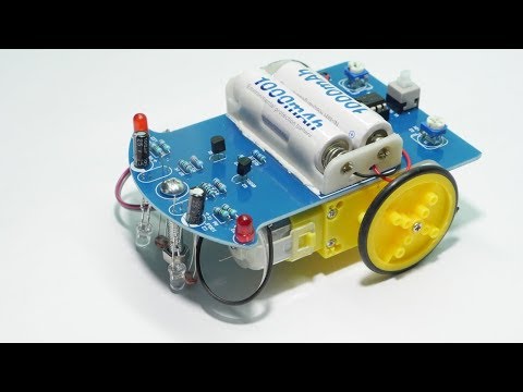 Video: DIY Smart Robot Tracking Car Kits Tracking Car Photosensitive: 7 Hakbang