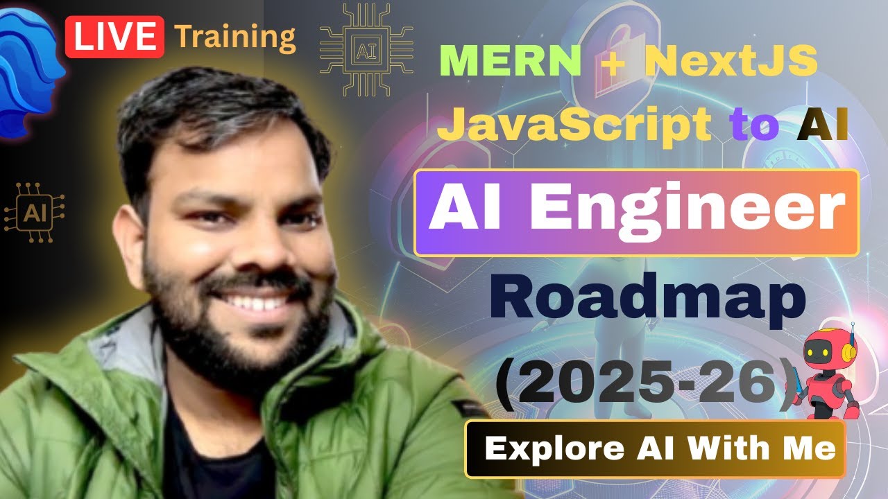 🔥 Become an AI Engineer in 6 Months | 🚀 AI Engineer Roadmap 2025 | MERN ...