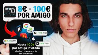 Trading 212 me PAGA por invitar AMIGOS en T212!