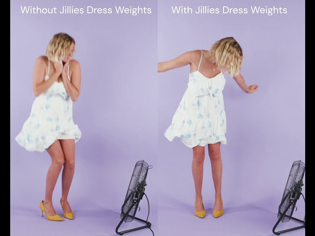 Before & After Jillies Dress Weights 