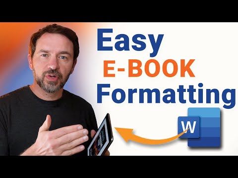 How to Format an eBook in Microsoft Word (FAST & EASY 5-Step Kindle & KDP Tutorial)