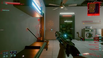 Cyberpunk 2077 bug: AI fail (Hard mode)