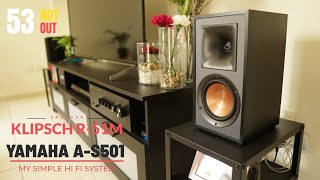 Yamaha Amplifier & Klipsch Speakers | My Simple Hi-Fi Systems