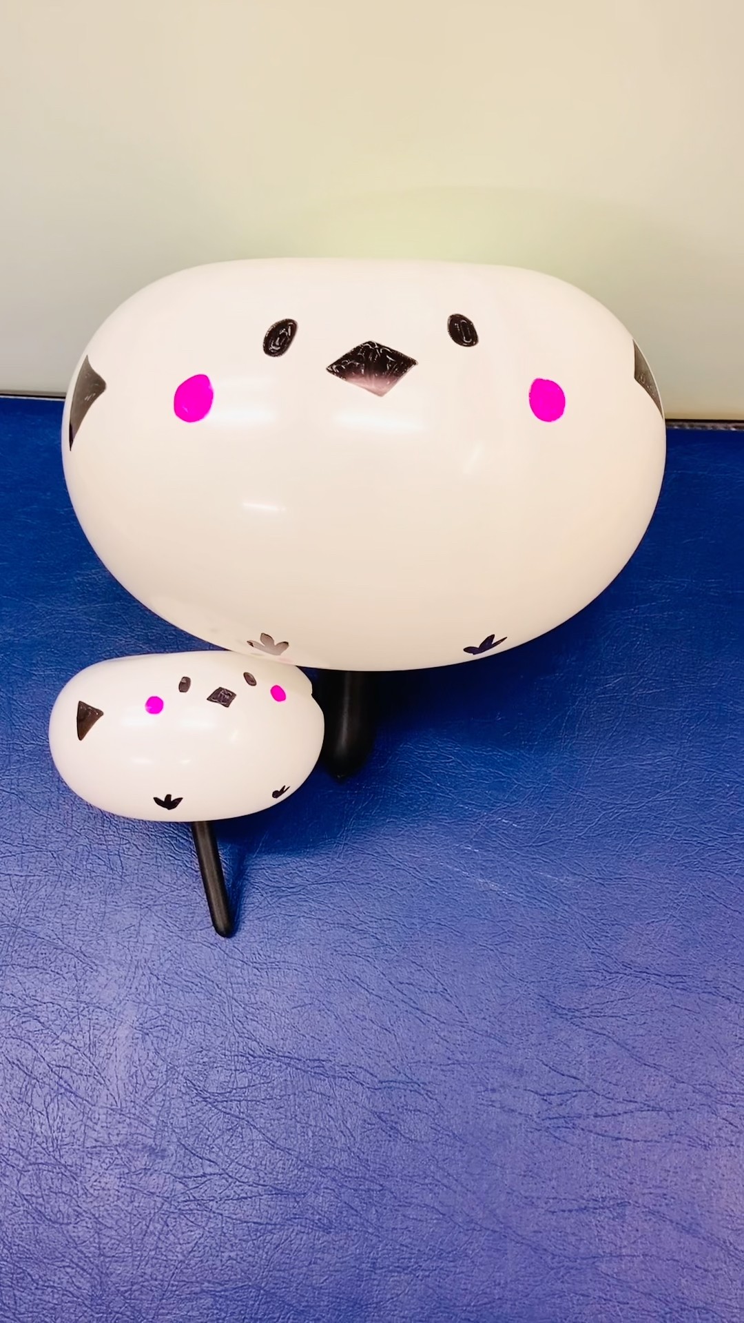 どでかシマエナガ ❄️ Giant long-tailed tit 【バルーンアートかね