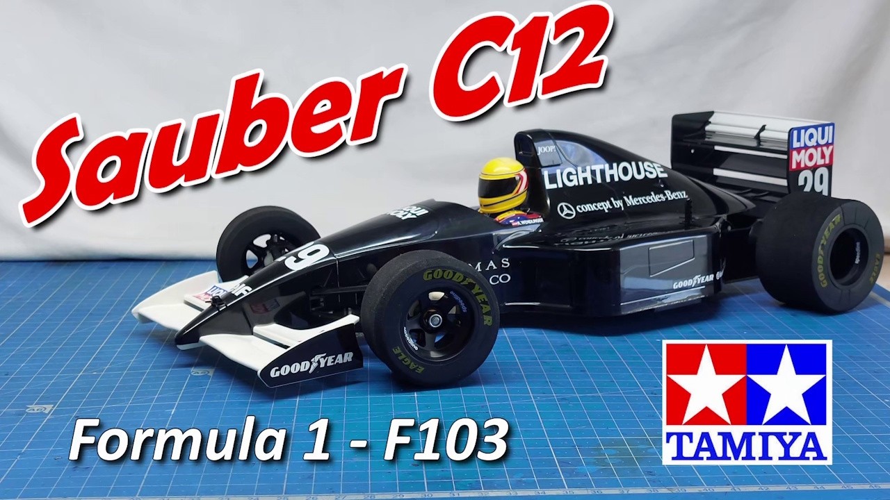 🔧 BUILD : Tamiya Sauber C12 F103 chassis - Formula 1 🏁 - YouTube
