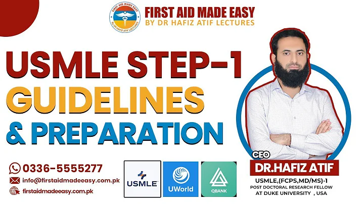 USMLE Step-1 Preparation Guidelines | Dr. Hafiz Atif| Exam Strategy & Resources | FAME Platform