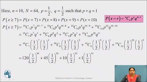 Binomial Distribution Part III