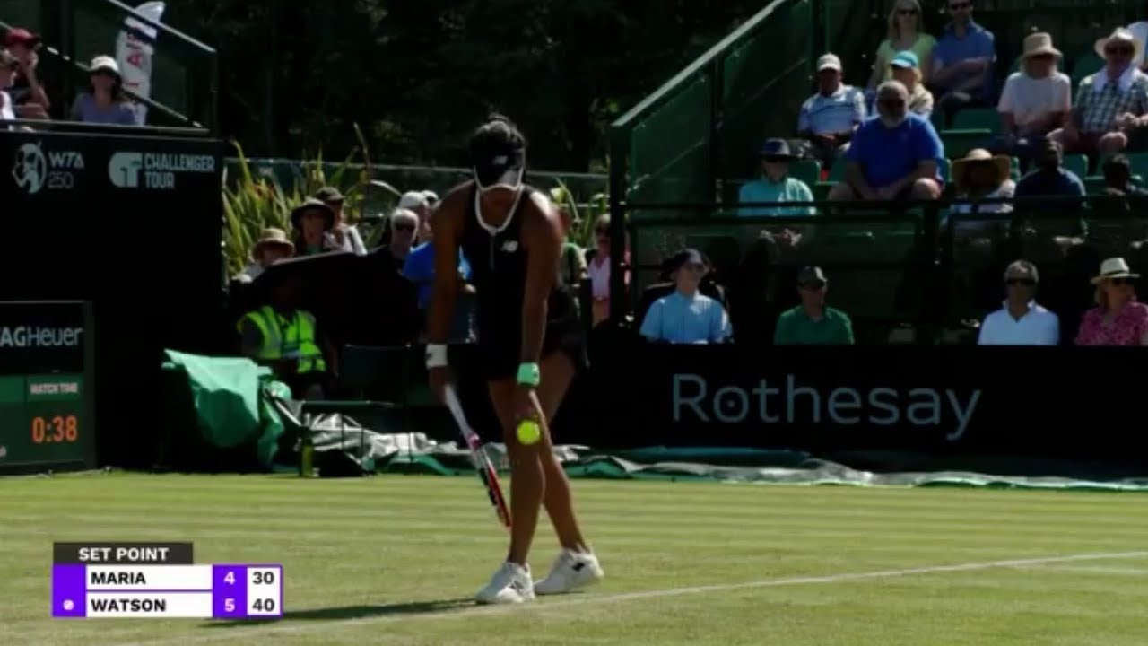 Magdalena Frech 🇵🇱❤️ Vs Lin Zhu 🇨🇳 Live WTA Tennis Nottingham