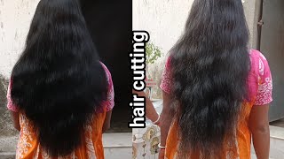 hair cutting at home//বাড়িতেই কিভাবে hair cut করবে....