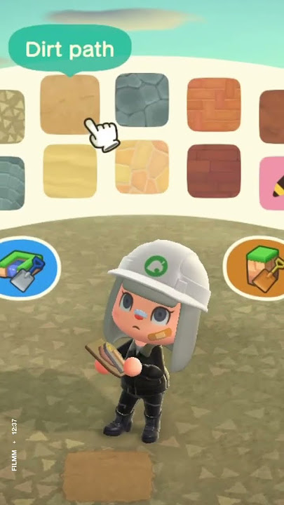 My favorite path hack! #acnh #animalcrossingnewhorizon the custom code Stone is MA-1888-1692-4600