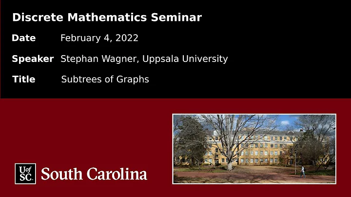 Stephan Wagner: Subtrees of Graphs