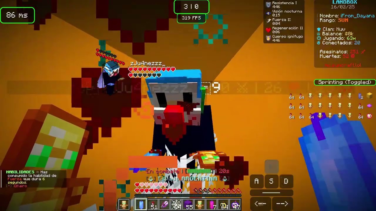 RUSHEAN TODOS en LANDBOX de SUNCRAFT, POKEBOX NOKBOX 2VS2 CON SUB