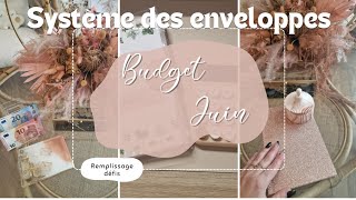 ​​ Budget de Juin | Economiser avec le système des enveloppes