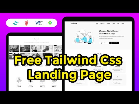 Free Tailwind Landing Page Template