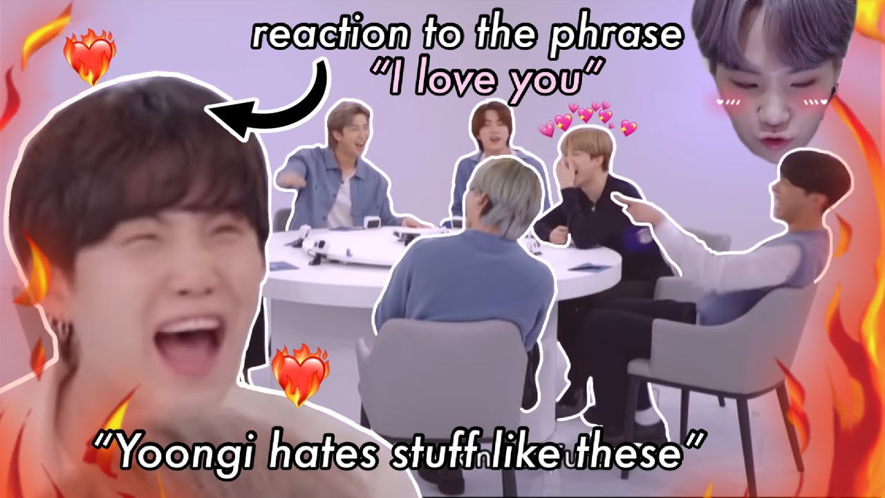 BTS bringing out the tsundere in Yoongi and loving it | 