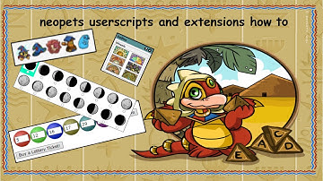 Installing Browser Extensions and Userscripts for Neopets | Neopets Basics