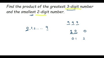 Find the product of the greatest 3-digit number and the smallest 2-digit number.