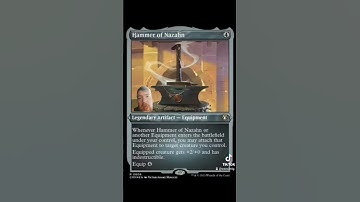 Hammer of Nazahn mtg Commander Masters