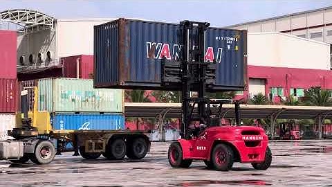 Xe Nâng Dầu 10 Tấn HANGCHA Nâng Thùng Container Cực Khỏe | Xe Nâng Số 1 Việt Nam