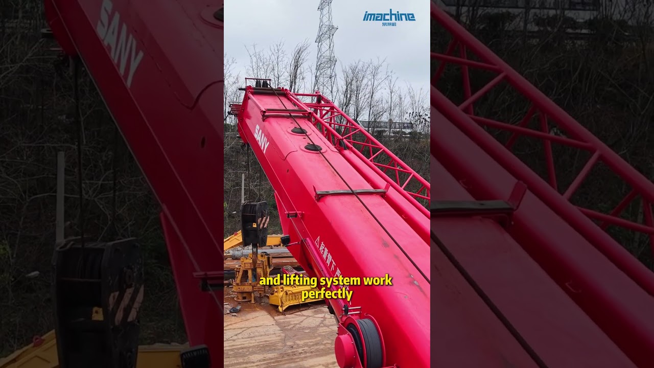 Foreign Used SANY 450 Ton Truck Crane 2020