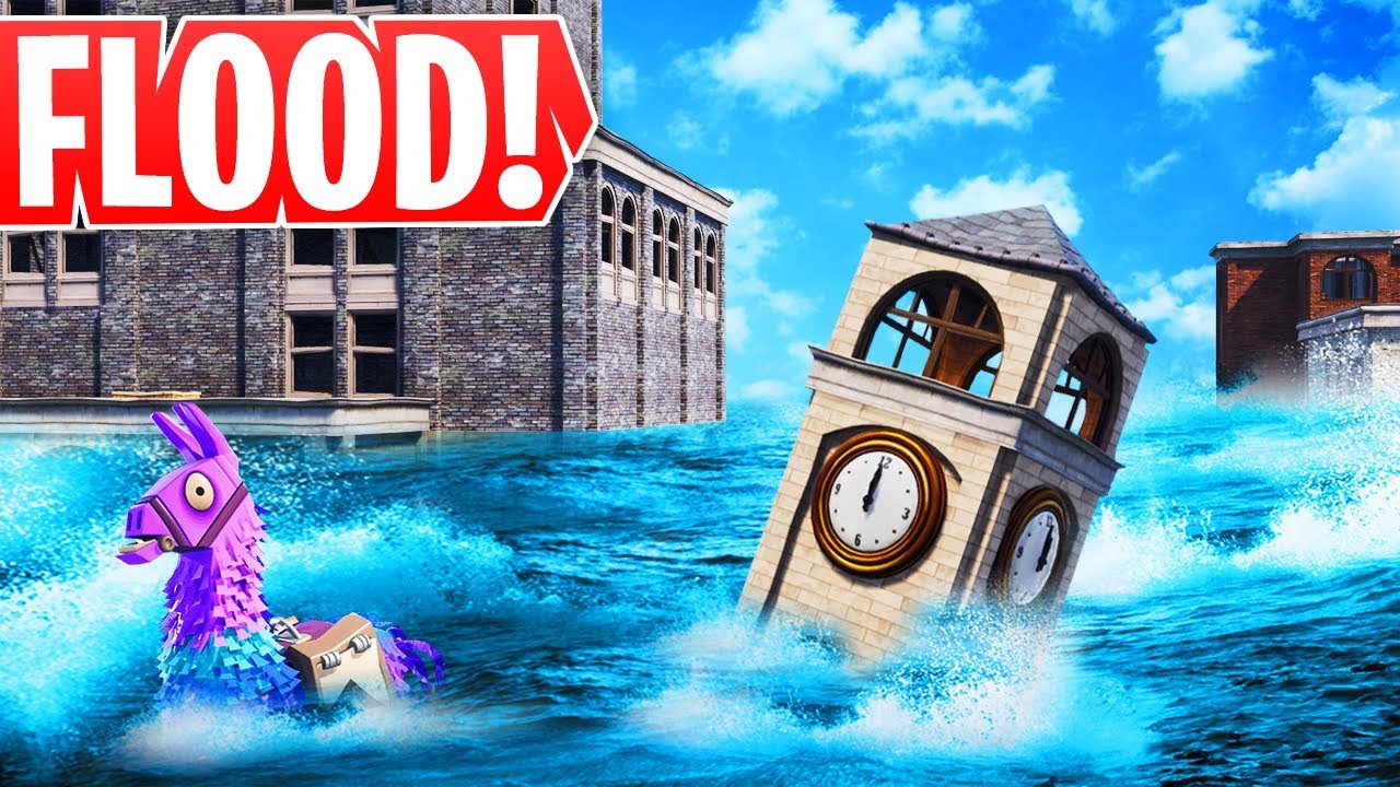 *HUGE* FLOOD Destroys Fortnite Map! New Season 8 Locations! YouTube