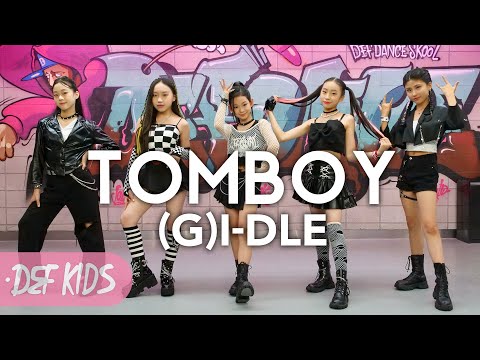 [키즈댄스학원 No.1]  (여자)아이들 (<strong>G</strong>)I-DLE - 톰보이 TOMBOY 안무 커버댄스 | <strong>Def</strong> Kids Kpop Dance Cover 데프 키즈 아이돌프로젝트