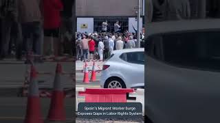 Thousands of Migrant Workers Queue in Spain for Legal Status | Workers’ Rights Crisis Explained
