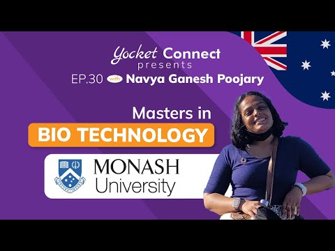 My Masters Degree Experience at Monash University Australia | Yocket Connect EP 30