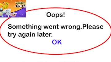 How to Solve Pokemon Unite app Unfortunately Has Stopped Solution - Stopped Problem