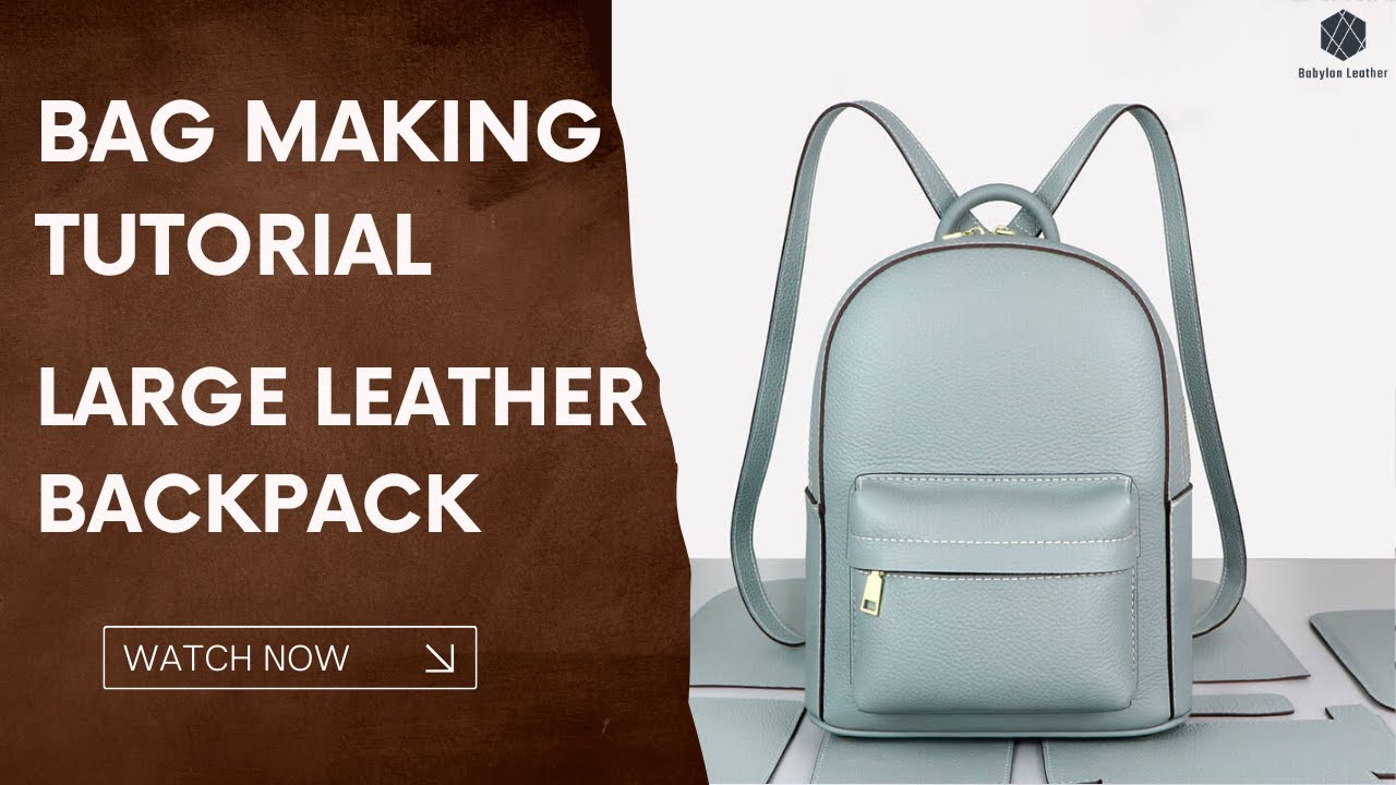 Can You Make This Large Leather Backpack? | Babylon Leather Kit SY44