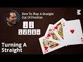 Poker Strategy: How To Play A Straight Out Of Position