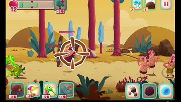 dino bash level 21 android gameplay