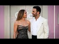 Jennifer Lopez and Brett Goldstein at the ‘Office Romance’ premiere.  #jenniferlopez #brettgoldstein
