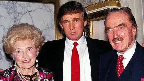 Donald Trumps Parents From the Other Side - Their Son -