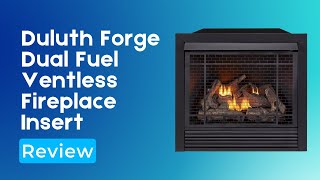 Duluth Forge Dual Fuel Ventless Fireplace Insert Review (Pros & Cons Explained)