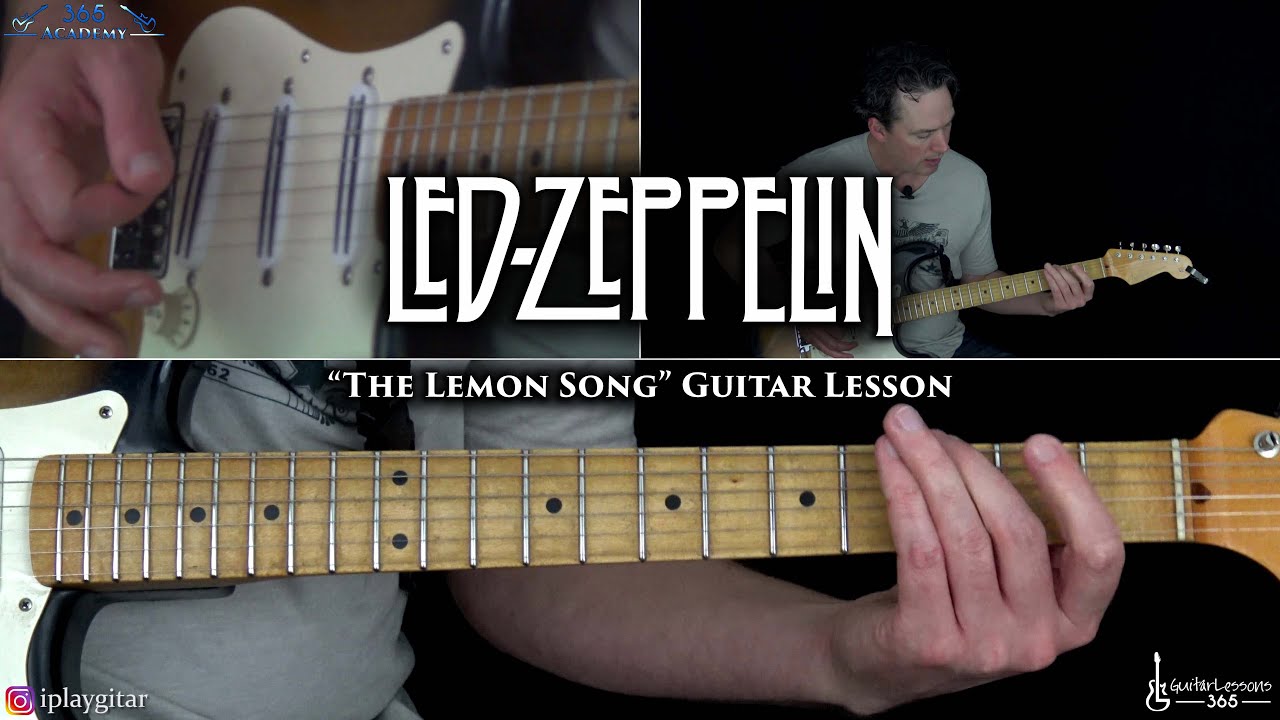 The Lemon Song Guitar Lesson   Led Zeppelin