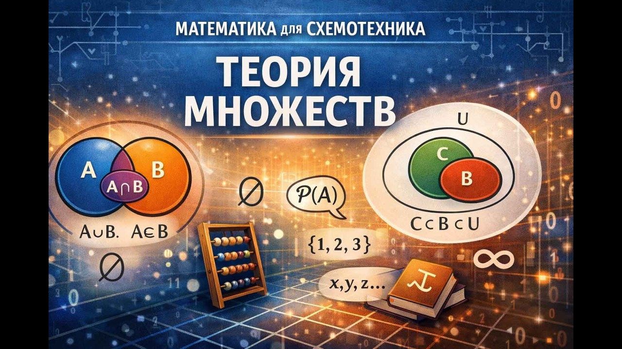 #01_2 Теория множеств  | Дискретная математика | Математика для схемотехника  #settheory