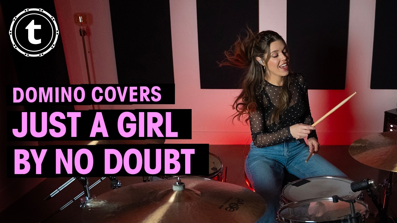 Just A Girl by No Doubt! | Drum Cover | Domino Santantonio | Thomann