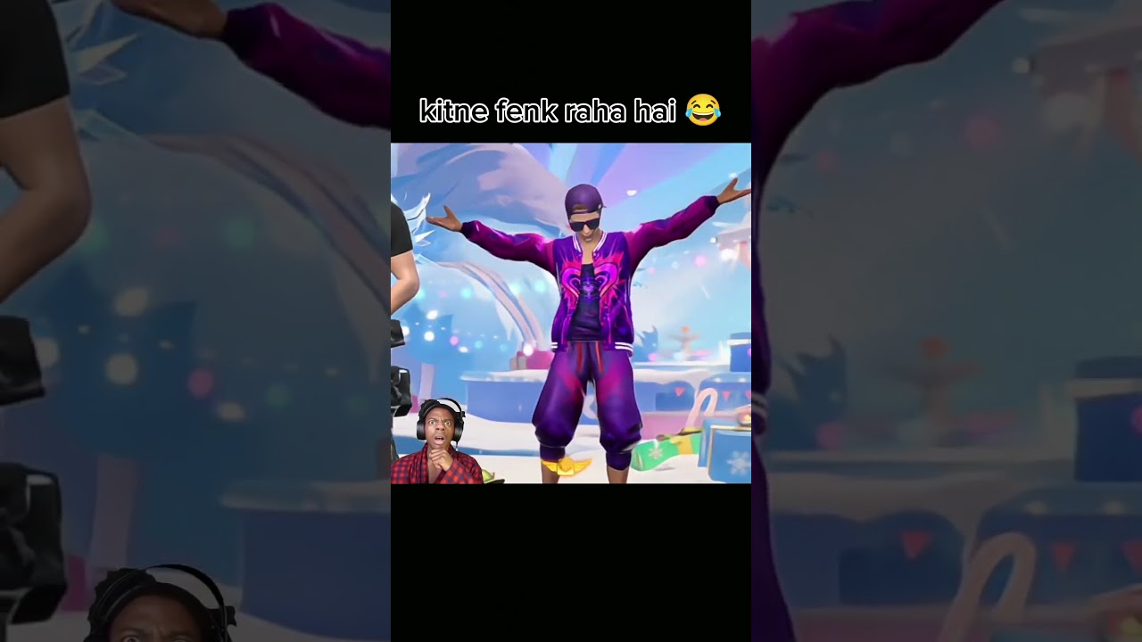 Si gamer🎧kitne fek raha hai😂