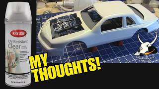 Giving Krylon UV Resestant Clear A Try For Model Cars Ep.492
