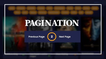Pagination in TMDB API | HTML CSS JS