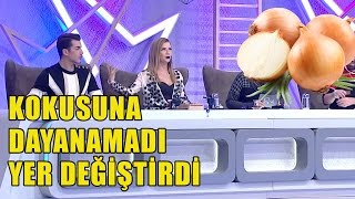 Ivana Sert Kerimcan'ın Soğan Kokusuna Dayanamadı Yer Değiştirdi!