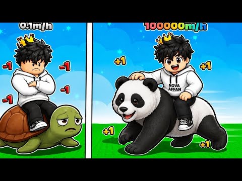 1 Speed Evolve Animal 🐾 | Fast Evolution Challenge! (Roblox Simulator)