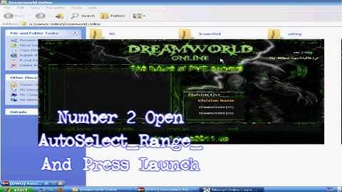 DreamWorld Bot Auto Select & Range For New Ver 3 099