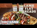 How to cook lamb shawarma flat breads on the Kamado Joe Classic two